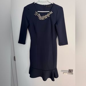 Dress with jewelry detail